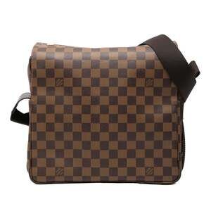 LOUIS VUITTON Brown Damier Leather Shoulder Bag